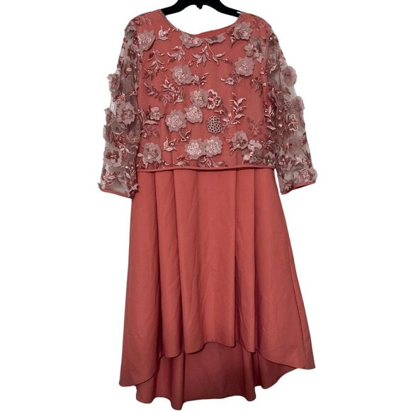 Cremeria Womens‎ Pink & Rose Formal Dress - Size 42 (10) - NWT - Picture 5 of 7